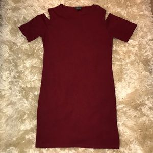 Top shop Cold Shoulder Dress